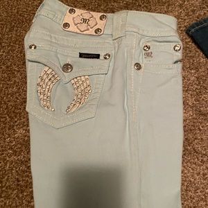 Light Blue Miss Me Jeans Size 28